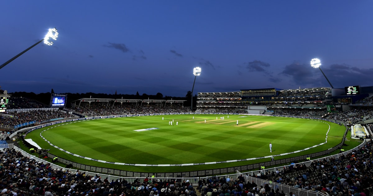 Lord's Cricket Ground pitch view ahead of a World Test Championship Final